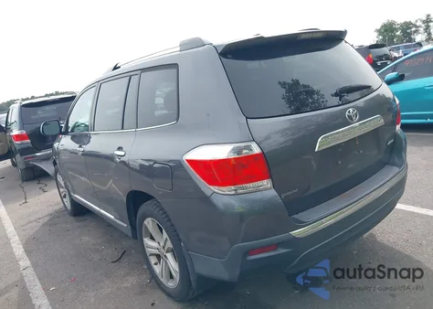 2012 Toyota Highlander Limited V6 from USA, damaged, VIN 5TDDK3EH9CS146572